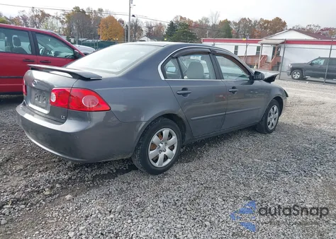 2008 Kia Optima Lx из США, поврежденный, VIN KNAGE123785241708